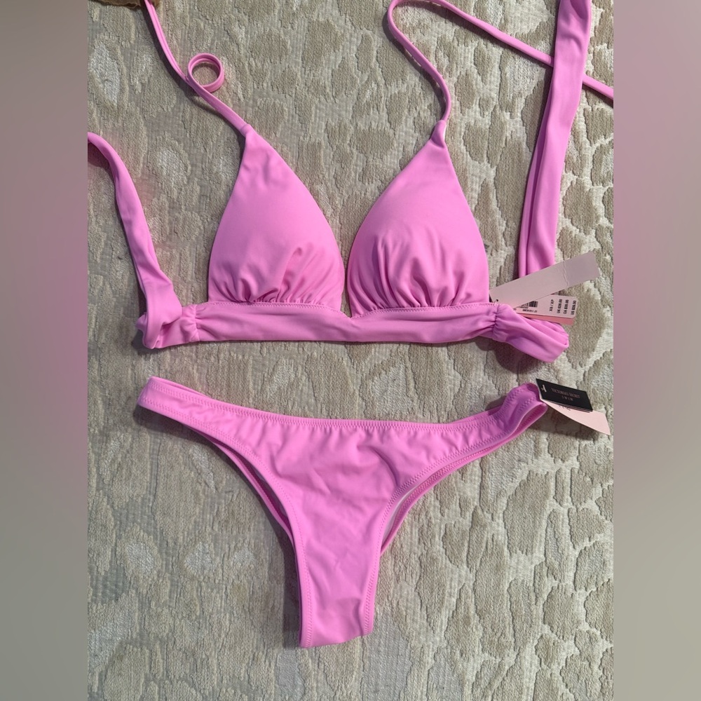 NWT! Victoria's Secret Light Pink Bikini Set